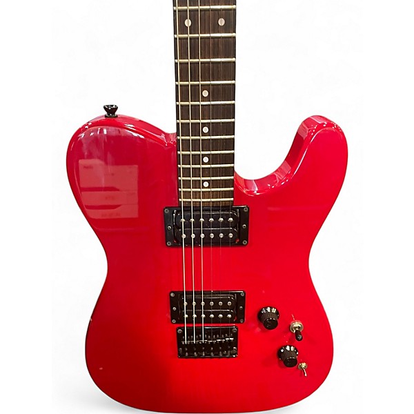 Used Fender BOXER TELECASTER HH Red Solid Body Electric Guitar