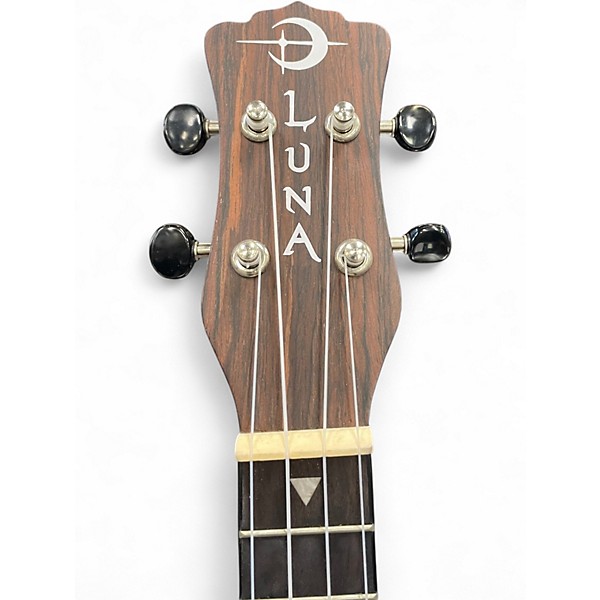 Used Luna UKE VMP RDS Brown Ukulele