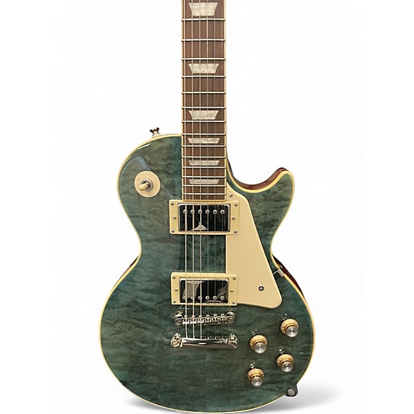 Used Epiphone Les Paul Standard '60s Quilt G Trans Blue Solid Body Electric Guitar