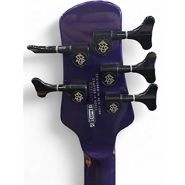 Used Spector NS DIMENSION HP 5 PLUM Electric Bass Guitar