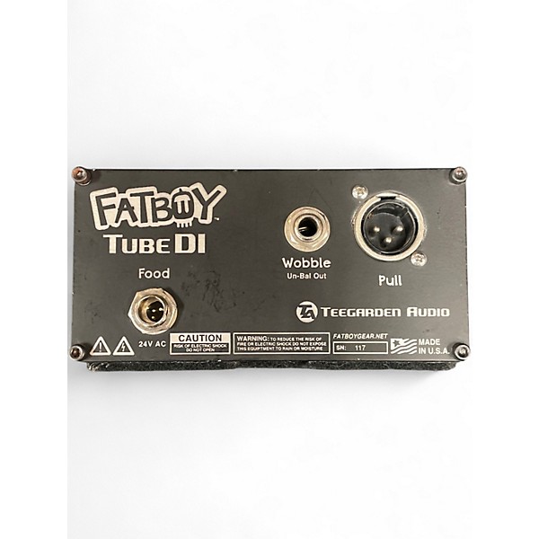 Used Teegarden Audio FATBOY TUBE DI Direct Box