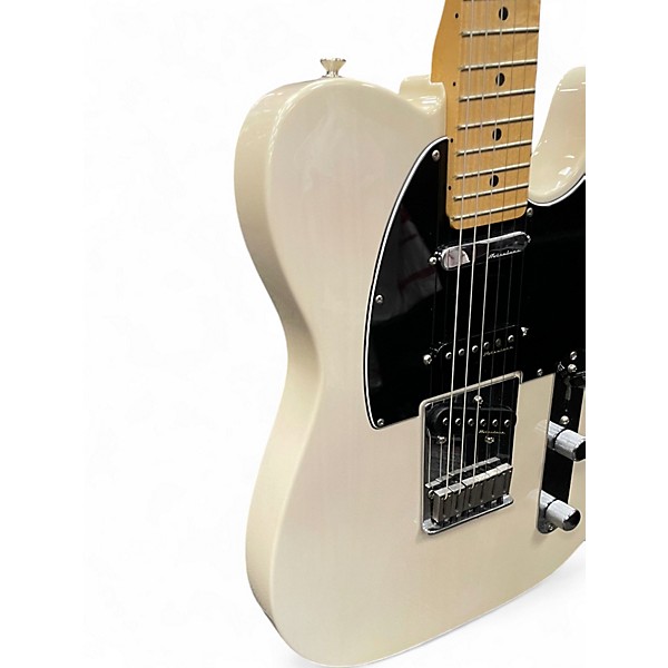 Used Fender Deluxe Nashville Telecaster White Blonde Solid Body Electric Guitar
