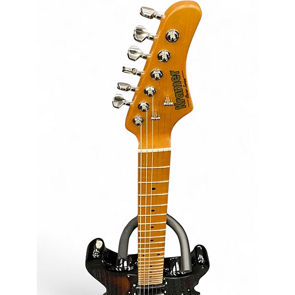 Used Kramer PACER DELUXE GT 2 Color Sunburst Solid Body Electric Guitar