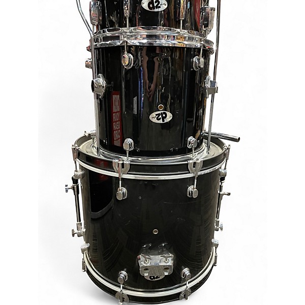 Used ddrum 5 Piece D2 Black Drum Kit