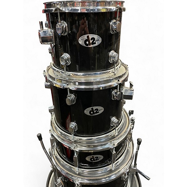 Used ddrum 5 Piece D2 Black Drum Kit
