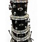 Used ddrum 5 Piece D2 Black Drum Kit