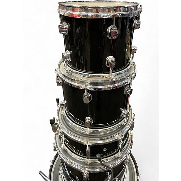 Used ddrum 5 Piece D2 Black Drum Kit