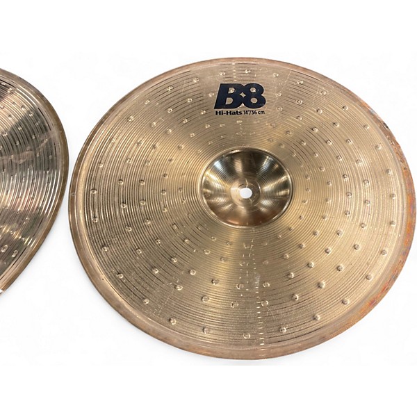 Used SABIAN 14in B8 Hi Hat Pair Cymbal