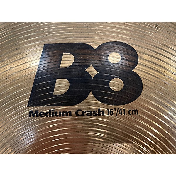 Used SABIAN 16in B8 Medium Crash Cymbal