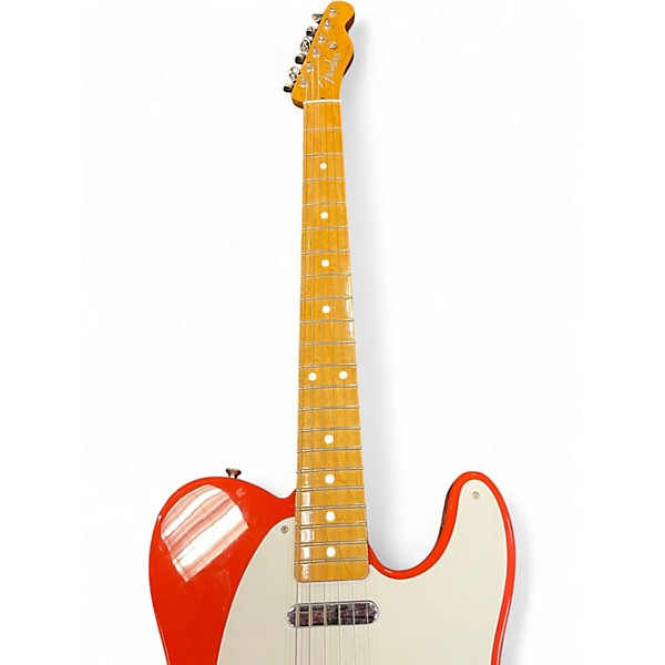 Used Fender Vintera 50s Telecaster FIESTA RED Solid Body Electric Guitar