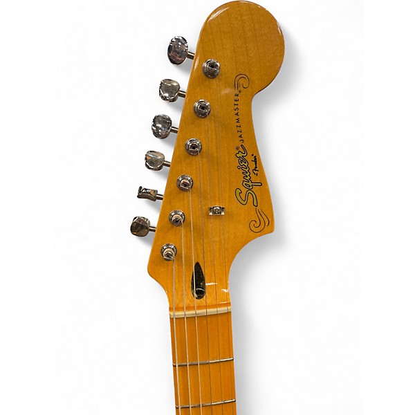 Used Squier Vintage Modified Jazzmaster Blonde Solid Body Electric Guitar