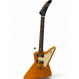 Used Epiphone Korina 1958 Explorer Natural Solid Body Electric Guitar