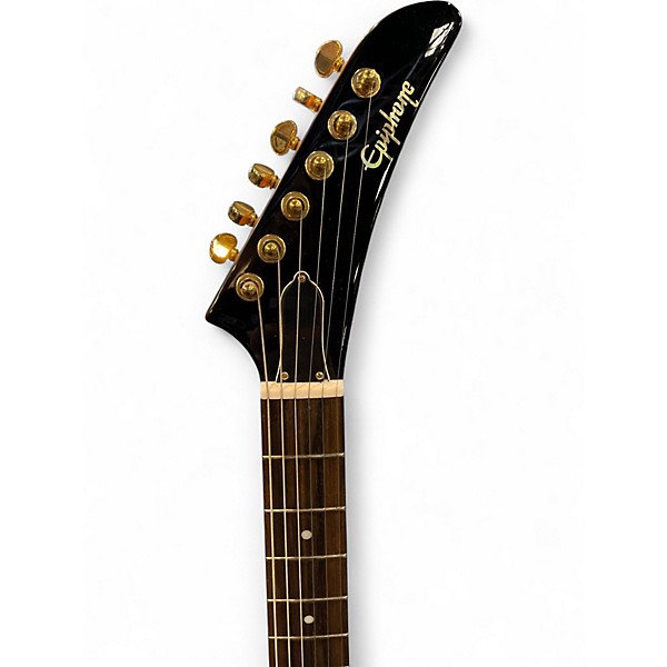 Used Epiphone Korina 1958 Explorer Natural Solid Body Electric Guitar
