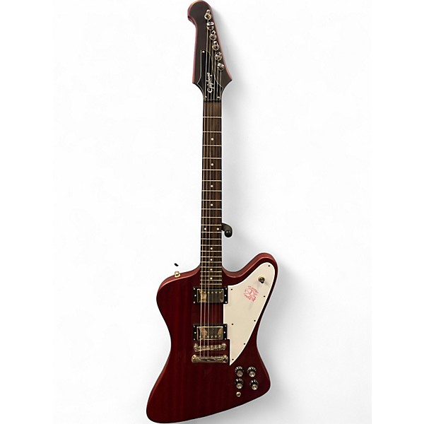 Used Epiphone Firebird Studio Worn Cherry Solid Body Electric Guitar