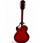 Vintage 1960s Silvertone 1454 Redburst Hollow Body Electric Guitar