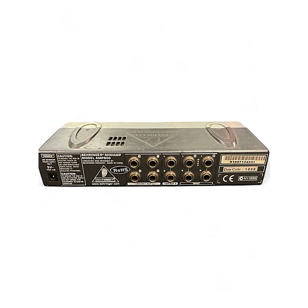 Used Behringer AMP800 MiniAMP 4-Channel Headphone Amp