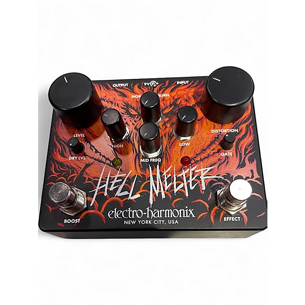 Used Electro-Harmonix HELL MELTER Effect Pedal