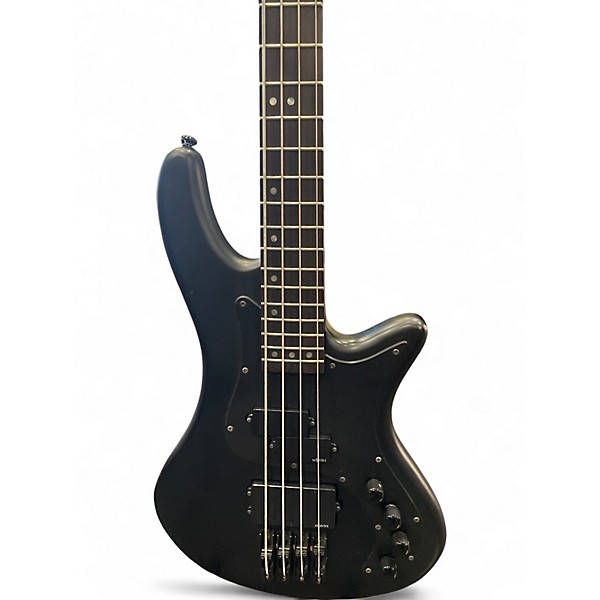 Used Schecter Guitar Research Stealth 4 Black Electric Bass Guitar