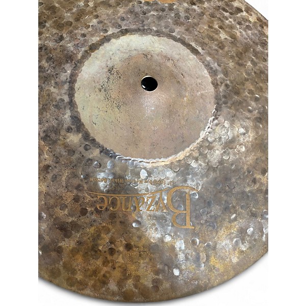 Used MEINL 13in Byzance extra dry medium hihat Pair Cymbal