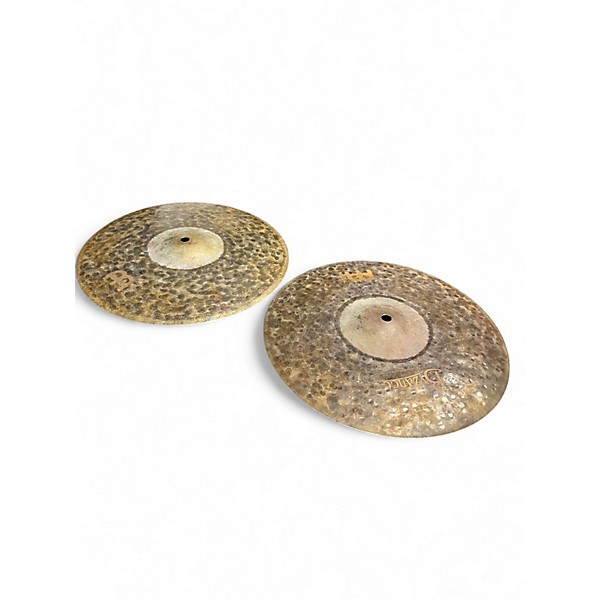 Used MEINL 13in Byzance extra dry medium hihat Pair Cymbal