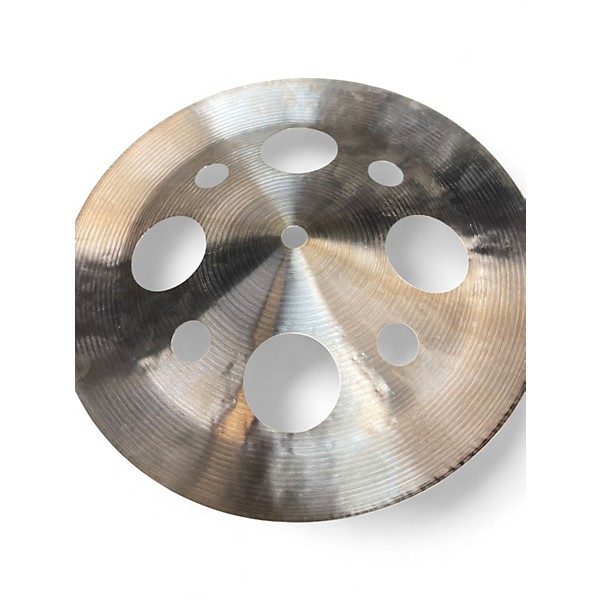 Used MEINL 10in Temporal stack II pair Cymbal