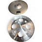 Used MEINL 10in Temporal stack II pair Cymbal