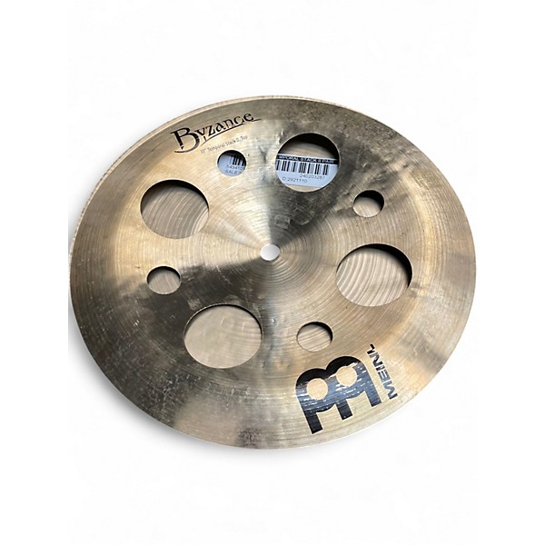 Used MEINL 10in Temporal stack II pair Cymbal