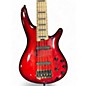 Used Ibanez ANB205 ADAM NITTI SIGNATURE Candy Red Burst Electric Bass Guitar