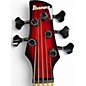 Used Ibanez ANB205 ADAM NITTI SIGNATURE Candy Red Burst Electric Bass Guitar