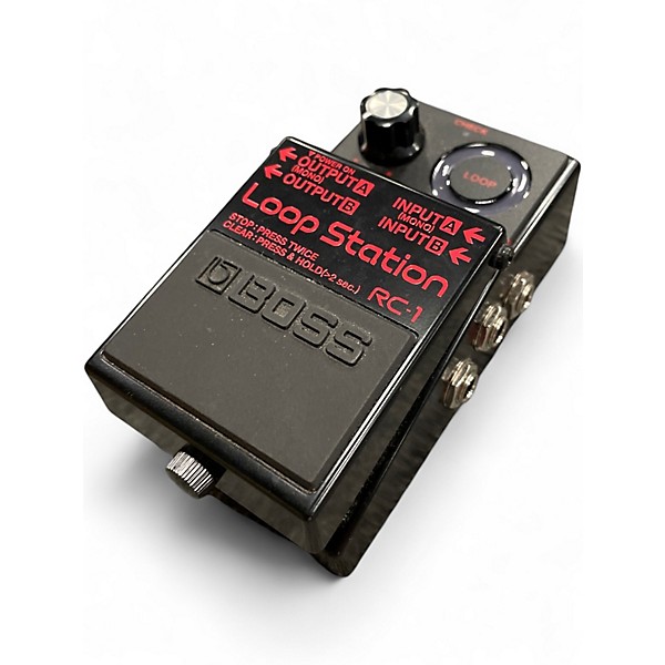 Used BOSS RC1 Black Loop Station Pedal