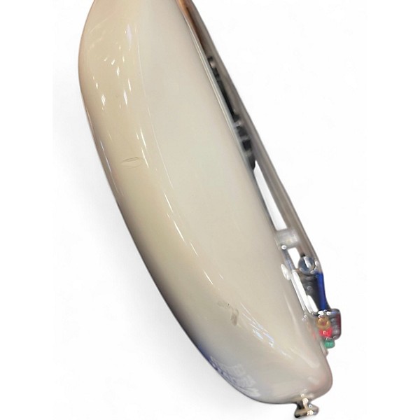 Used Fender Player Precision Bass Olympic White Electric Bass Guitar