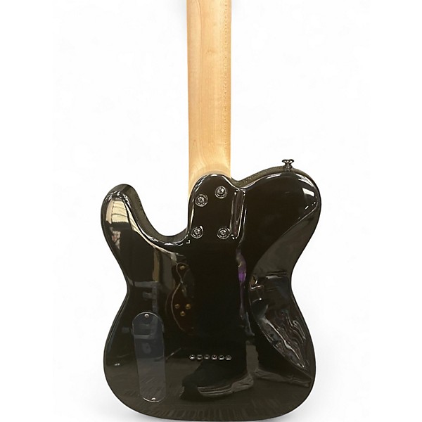 Used Subzero Guitars SZ Paradigm Baritone 27" Trans Black Burl Baritone Guitars