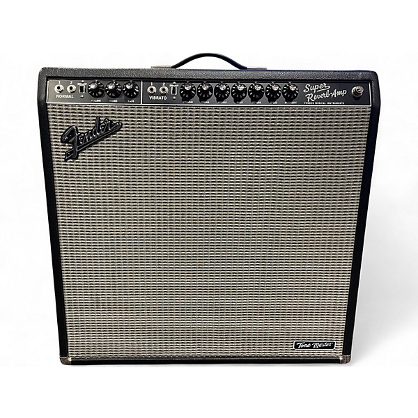 Used Fender Tone Master Super Reverb 4x10 Guitar Power Amp