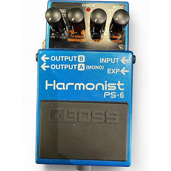 Used BOSS PS6 Harmonist Effect Pedal
