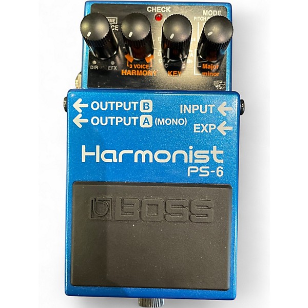 Used BOSS PS6 Harmonist Effect Pedal