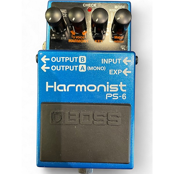 Used BOSS PS6 Harmonist Effect Pedal
