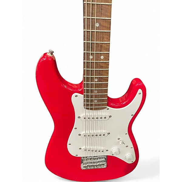Used Squier Mini Affinity Stratocaster Red Electric Guitar