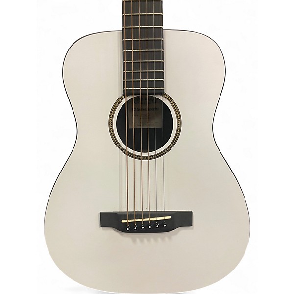 Used Martin LX1 Special Regular White Acoustic Guitar
