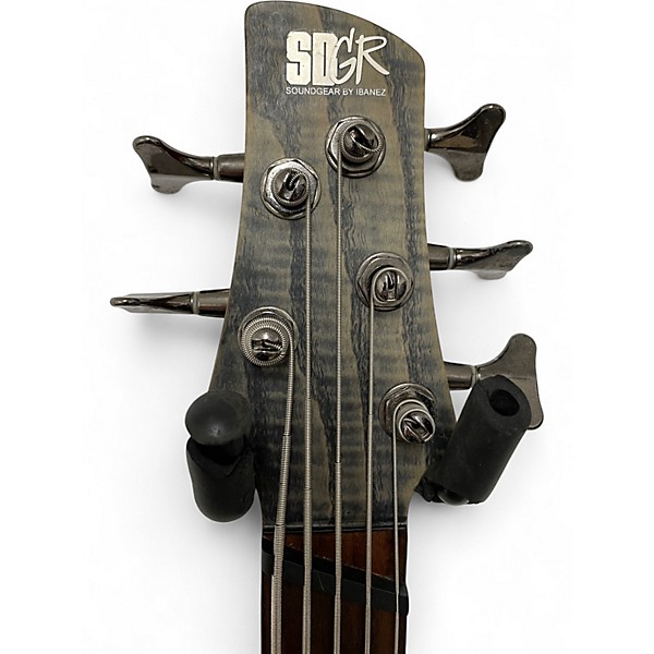 Used Ibanez SRFF805 Gray Electric Bass Guitar