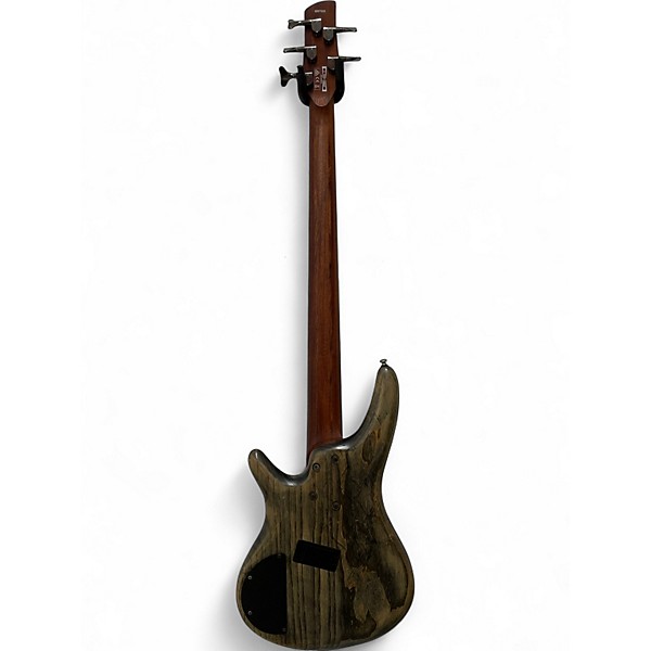 Used Ibanez SRFF805 Gray Electric Bass Guitar