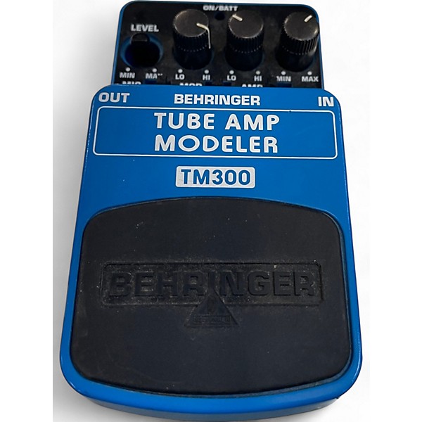 Used Behringer TM300 Tube Amp Modeler Effect Pedal