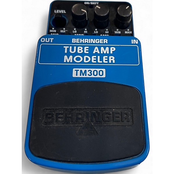 Used Behringer TM300 Tube Amp Modeler Effect Pedal