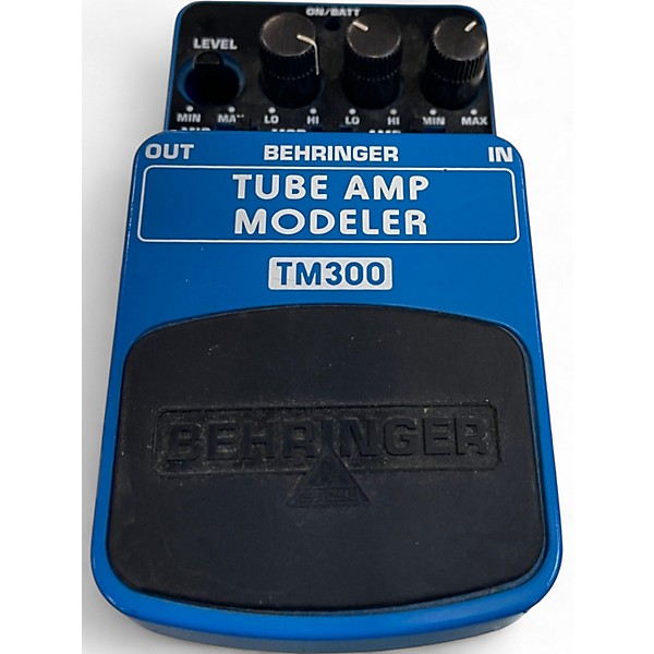 Used Behringer TM300 Tube Amp Modeler Effect Pedal