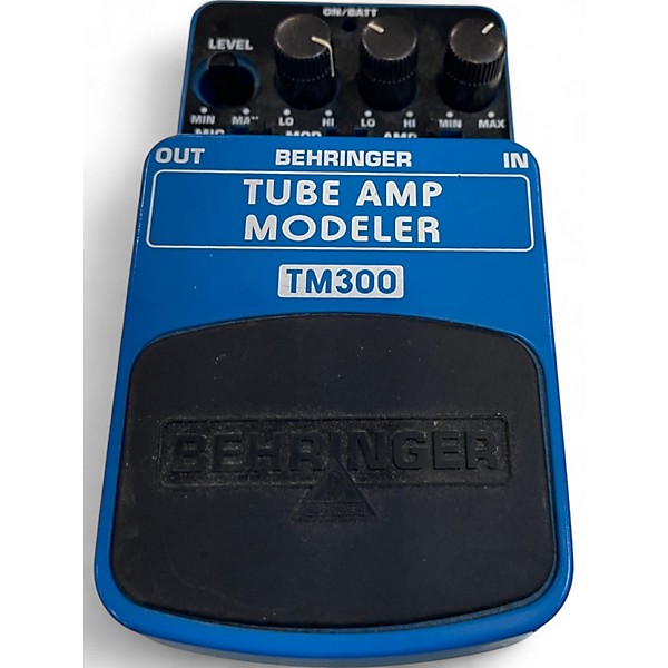 Used Behringer TM300 Tube Amp Modeler Effect Pedal
