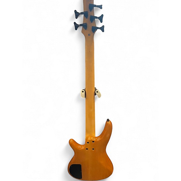 Used Ibanez SR405 5 String Natural Electric Bass Guitar