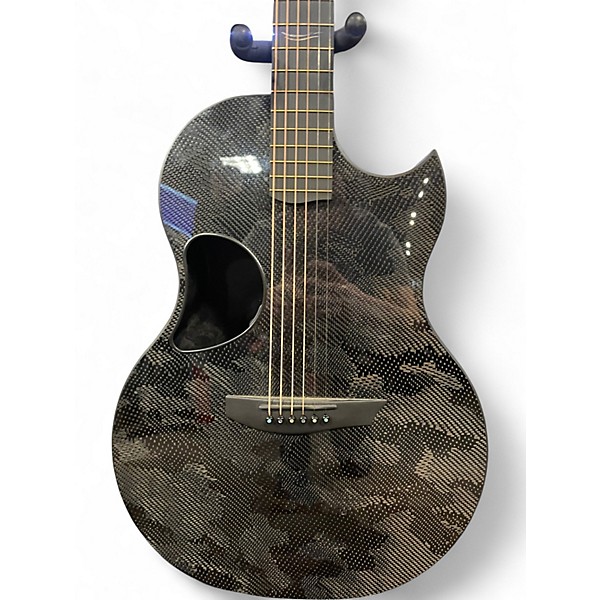 Used 2010 McPherson SABLE CARBON FIBER Acoustic Electric  Guitar Camo Acoustic Electric Guitar