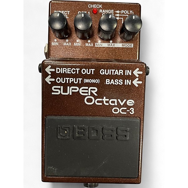 Used BOSS OC3 Super Octave Effect Pedal