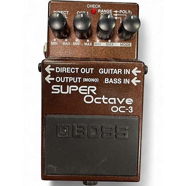 Used BOSS OC3 Super Octave Effect Pedal