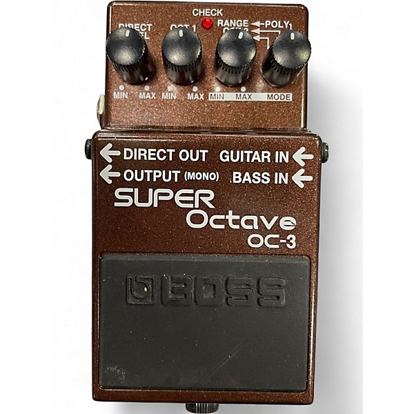 Used BOSS OC3 Super Octave Effect Pedal