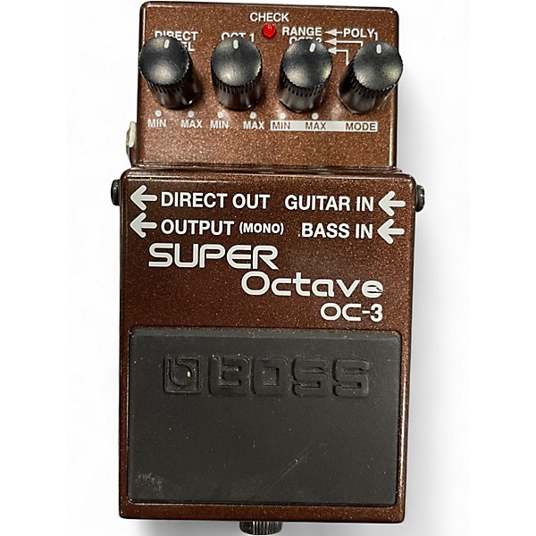 Used BOSS OC3 Super Octave Effect Pedal